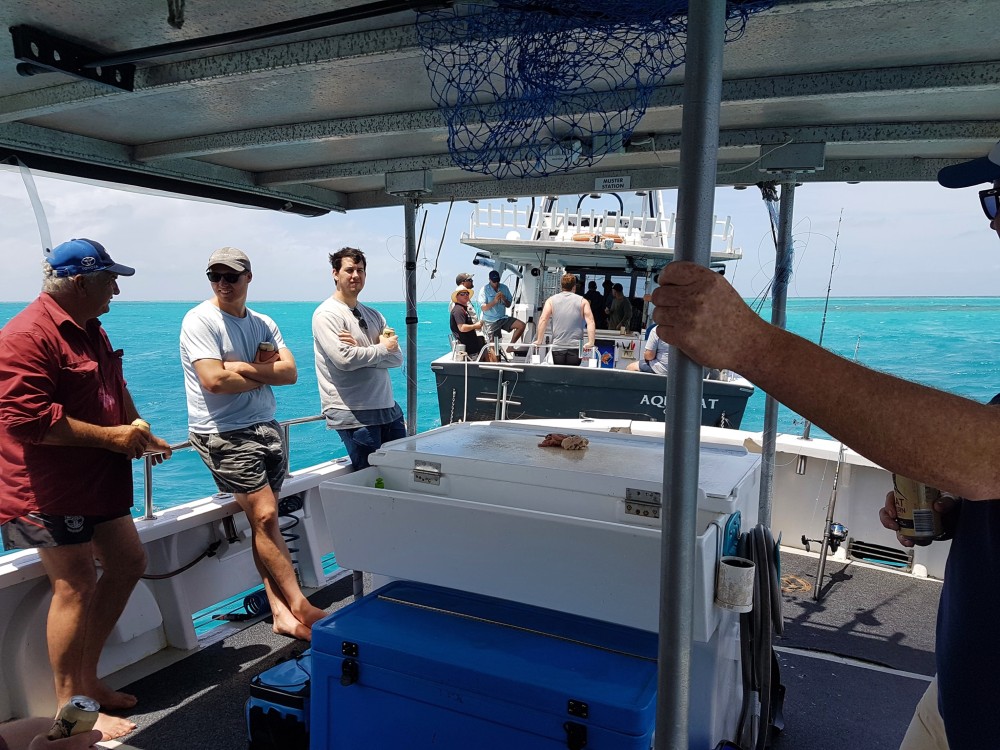 DOUBLE CHARTER FOR LARGE GROUP