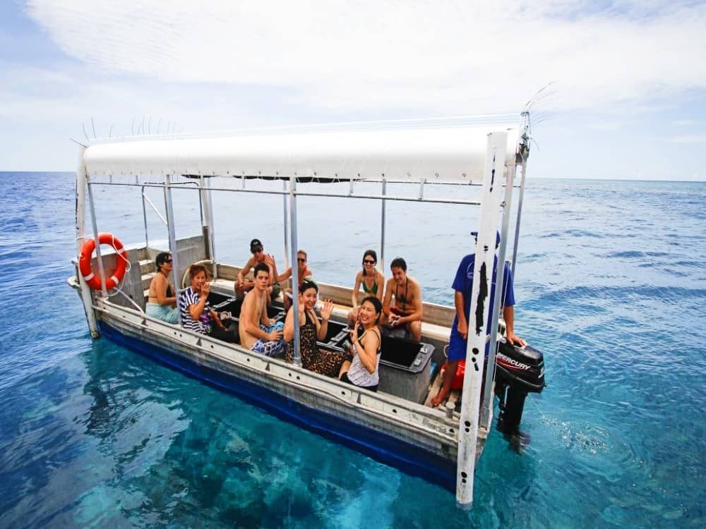 Glass bottom boat